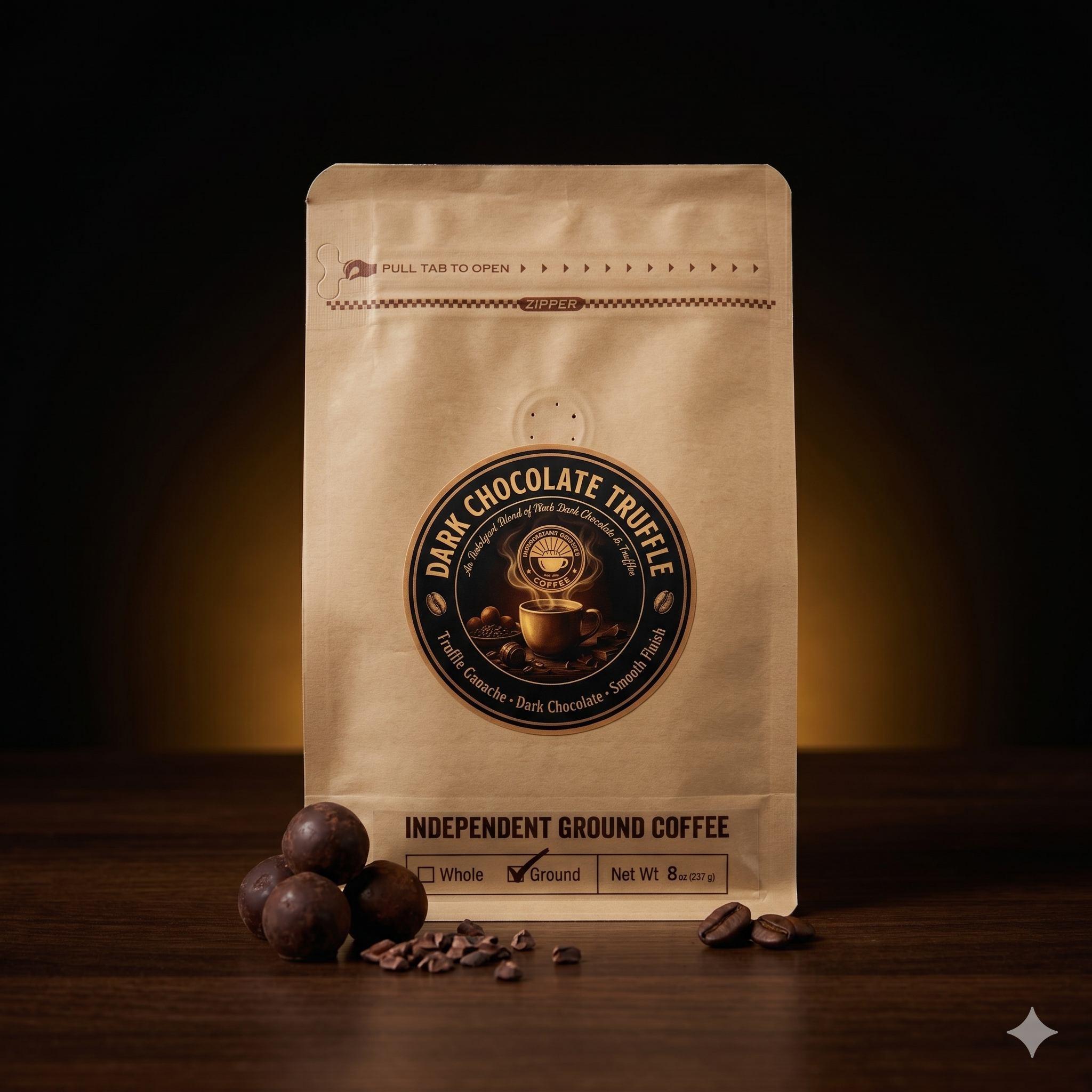 Dark Chocolate Truffle (8oz)