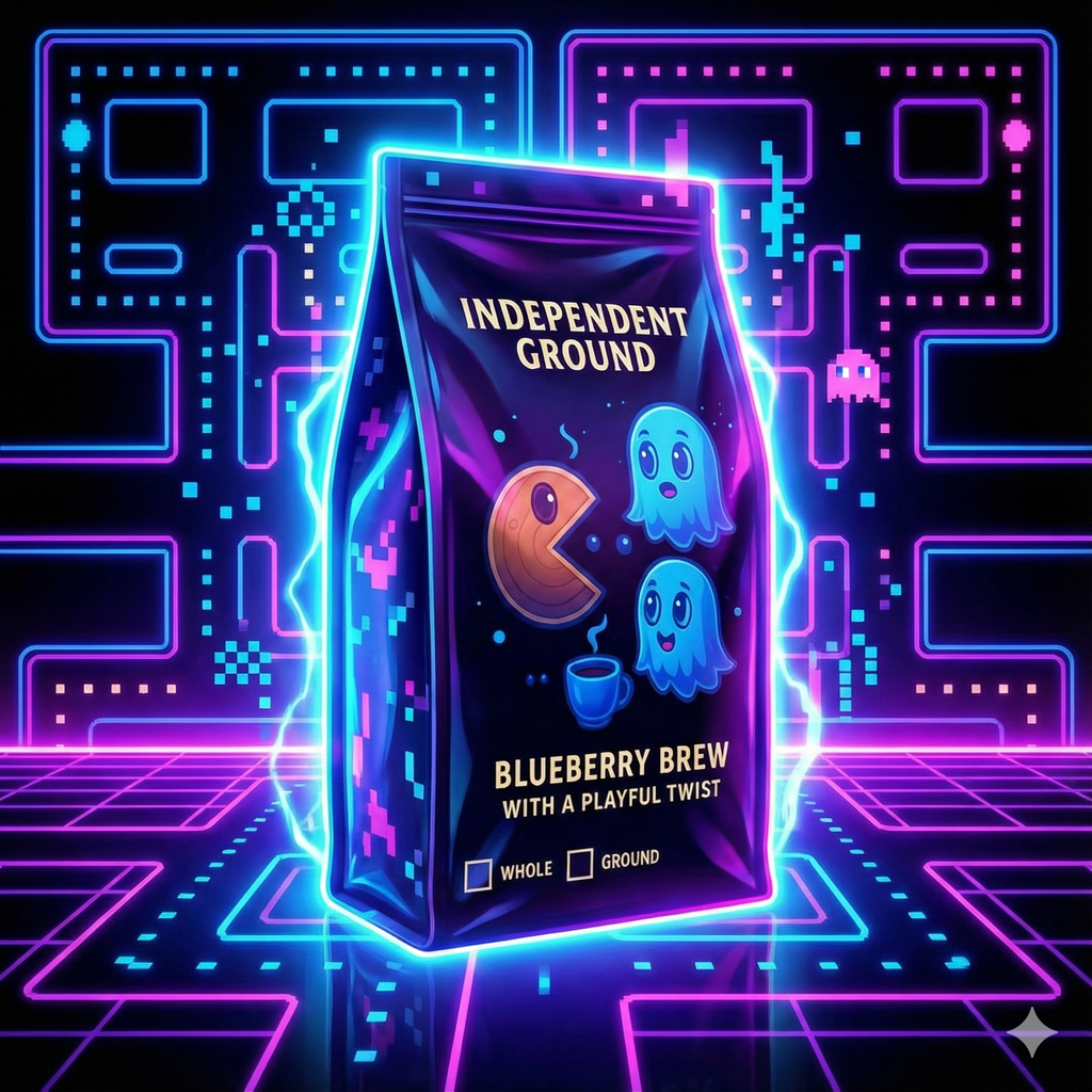 Blueberry Brew - Retro Arcade Blend (12oz)
