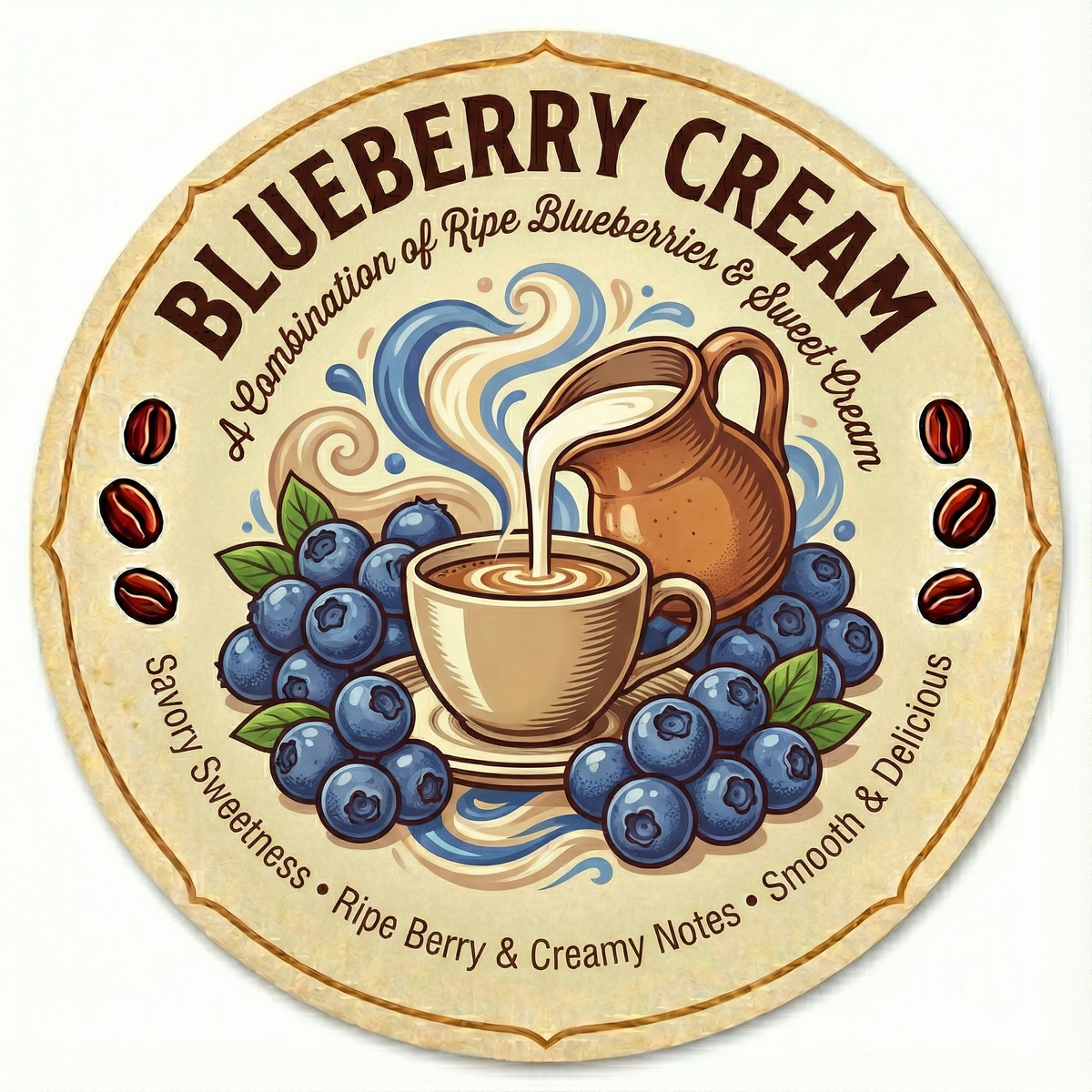 Blueberry Cream (8oz) – Independent Ground
